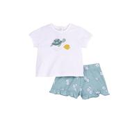 Chicco, Completo Bambina, T-shirt e Pantaloncini, con Tenere e Simpatiche Fantasie, Designed in Italy, Abbigliamento Neonata 0-24 Mesi, Idee Regalo Nascita