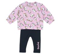 Chicco Completo con T-shirt e Pantaloni Bimba 0-24 in morbido tessuto e impreziosito da un grazioso colletto 261