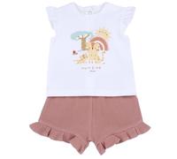 Chicco, Completo Neonata con T-shirt e Pantaloncini, Abbigliamento Bambina, Designed in Italy