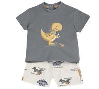 Chicco, Completo Neonato con T-shirt e Pantaloncini in Morbido Tessuto, Abbigliamento Bambino, Designed in Italy
