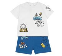 Chicco, Completo Neonato con T-shirt e Pantaloncini in Morbido Tessuto, Abbigliamento Bambino, Designed in Italy