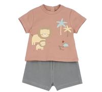 Chicco, Completo Neonato con T-shirt e Pantaloncini in Morbido Tessuto, Abbigliamento Bambino, Designed in Italy