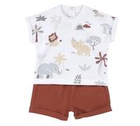 Chicco, Completo Neonato con T-shirt e Pantaloncini, in Morbido Tessuto, Abbigliamento Bambino, Designed in Italy