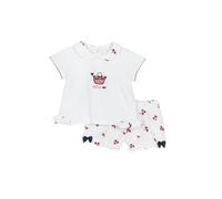 Chicco, Completo Neonato e Neonata, con Maglietta e Pantaloncini Eleganti, Ideale per Feste ed Eventi, Designed in Italy, Abbigliamento Neonato e Neonata 0-24 Mesi