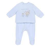 Chicco, Completo Neonato, Set Coprifasce e Ghettine in Morbida Ciniglia, Abbigliamento Bambino 0-24 Mesi, Designed in Italy