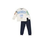 Chicco Completo Tuta Felpa e Pantaloni, in Cotone, Non Felpata, Beige, 12 Anni Unisex-Bambini e Ragazzi
