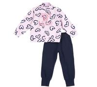 Chicco, Completo tuta due pezzi: felpa e pantaloni Bambine e ragazze, Multicolore, 12 mesi, Designed in Italy