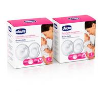 Chicco Conchiglie Raccoglilatte in Silicone, 2 Confezioni 4 Pezzi