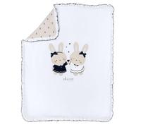 Chicco, Copertina neonati sfoderabile (Bianco e Blu)