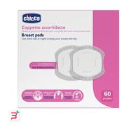 CHICCO COPPETTE ASSORBILATTE 60 PEZZI 2026