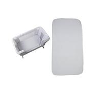 Chicco Coprimaterasso superiore a doppio strato per lettino Next2Me Forever Co-Sleep, coprimaterasso traspirante, lavabile in lavatrice, grigio, 06079878000710