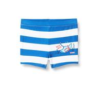 Chicco Costume da Bagno Boxer per Bambino, Bimbo 0-24, Blu/Bianco, 3 Mesi, Pacco da 1