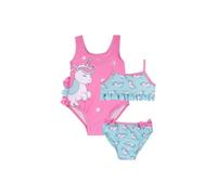 Chicco, Costume Neonata, Set di 2 Costumi a Tema Unicorno, Costume Intero e Bikini Due Pezzi, Comodi e Versatili, Ideali per Mare o Piscina, Abbigliamento Bambina, Designed in Italy