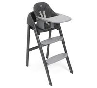 CHICCO Crescendo UP - Seggiolone Pappa da 6 mesi fino a 110 Kg Evolutivo colore nero