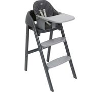 CHICCO Crescendo UP - Seggiolone Pappa da 6 mesi fino a 110 Kg Evolutivo colore nero