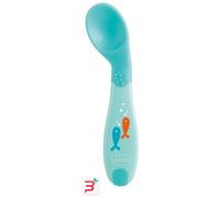 chicco primo cucchiaio per mangiare angolato Boy 8M+