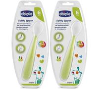 Chicco Cucchiaio Morbido Silicone 6m+ 2x1 St