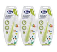Chicco Cucchiaio Morbido Silicone 6m+ 3x1 St