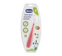 Chicco Cucchiaio Morbido Silicone 6m+ Colore Rosso