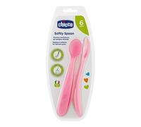 Chicco Cucchiaio Silicone Femminile Bi Pack 6M+ 1 pz Altro