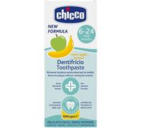 Chicco Dentifricio 6 Mesi+ Melabanana con Fluoro 50 ml