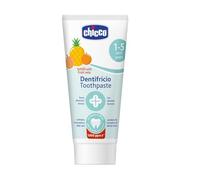 Chicco Dentifricio Bambini Tuttifrutti, Bassa Abrasività, con Betaina e Vitamina E, Contrasta la Formazione delle Carie e Rimuove la Placca, 12+ Mesi - 50 ml