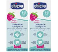Chicco® Dentifricio Fragola 2x50 ml Dentifricio