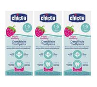 Chicco® Dentifricio Fragola 3x50 ml Dentifricio