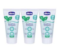 Chicco Dentifricio Menta Dolce 6+ Anni 3x50 ml