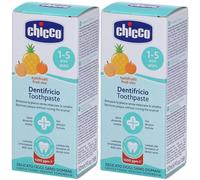 Chicco® DentifricioTuttifrutti con Fluoro 2x1 St