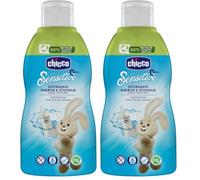 Chicco Detergente per Biberon, Ciucci e Stoviglie, senza Coloranti e Fragranze, con Ingredienti di Origine Naturale, 300 ml (Confezione da 2)