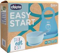 Chicco Easy Start Set Pappa Per Svezzamento Azzurro 6+ Mesi
