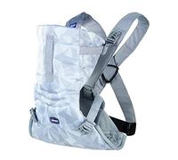 Chicco EasyFit Marsupio Neonati Ergonomico per Bebè e Bambini dalla Nascita a 15 kg, Porta Bebè Semplice e Intuitivo da Indossare, Fronte Mamma e Fronte Strada, con Supporto per Testa e Collo - Geometric