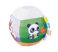 Chicco Electronic Music Ball, Melodies and Sounds, Soft Ball with Fabrics and La