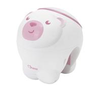 Chicco First Dreams Polar Bear luce da notte per bambino Libera installazione Rosa, Bianco