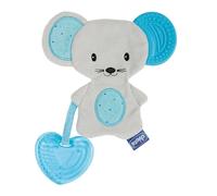Chicco Fresh Friends Massaggiagengive 3 in 1 con Dentaruolo 4M+ Azzurro, 1 Pezzo