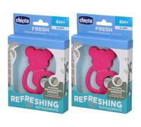 Chicco Fresh Massaggiagengive Bambina in Acciaio 2x1 St