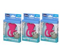 Chicco Fresh Massaggiagengive Bambina in Acciaio 3x1 St