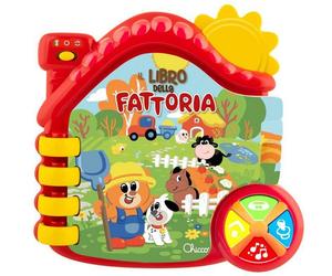 Chicco Gioco Farm Book Il Libro della Fattoria 6-36 Mesi, 1 Pezzo
