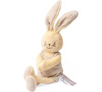 Chicco Peluche Neonato Morbido Velour Coniglietto, Gioco Interattivo con Tintinnio Sensoriale e Velcro, Diverse Texture per Sviluppo Tattile, Regalo Nascita, 0 Mesi