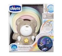 Chicco Gioco Orsetto Arcobaleno, Proiettore Musicale con Luci e Suoni Grigio