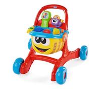 Chicco - Gioco Primi Passi Lello Il Carrello Italiano/Inglese 4in1, Per Imparare a Camminare, Forme e Incastri, Scanner Removibile per Fare la Spesa, Multiattività, Batterie incluse 9-24 Mesi