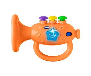 Chicco Gioco Tromba Musicale, Arancione,00009614000000