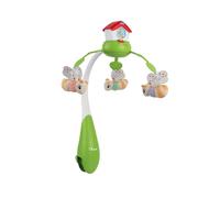 Chicco Giostrina Casina delle Api, Giostrina Evolutiva 3in1 per Culle Chicco Next2Me e Lettini, Centro Attività Elettronico, 30 Minuti di Melodie Rilassanti, Proiezione Colorata, 3 Peluches, 0 Mesi+