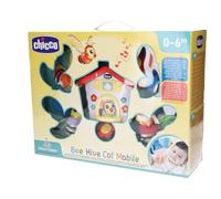 Chicco Giostrina Culla Neonato Casina delle Api, Giostrina per Lettino e Carillon Neonati con Apine Colorate e Musica Rilassante, Supporto Regolabile per Culla e Lettino, Giochi Neonato 0+ Mesi