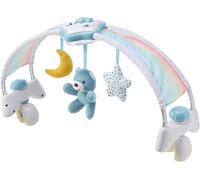 Chicco Giostrina Lettino con Luci Suoni e Proiettore Arco Gioco Azzurro Rainbow