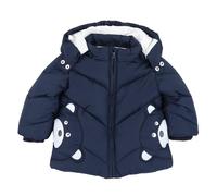 Chicco Giubbino Con Cappuccio, Caldo giubbino invernale con cappuccio staccabile Bimbo 0-24, Blu (3), 12 mesi