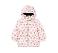 Chicco Giubbino con cappuccio, Caldo giubbino invernale con cappuccio staccabile Unisex - Bimbi 0-24, Rosa, 6 mesi