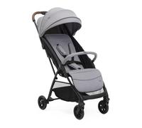 Chicco Glee, Passeggino 0+ Mesi-22 Kg, con Chiusura Automatica e Compatta, Capotte Estensibile con Trattamenti UV50+ Antipioggia, Schienale Reclinabile e Regolabile, Poggiagambe, Grigio
