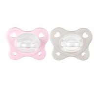 CHICCO DUAL SOFT SUCCHIETTO ROSA 2-6 MESI 2 PEZZI